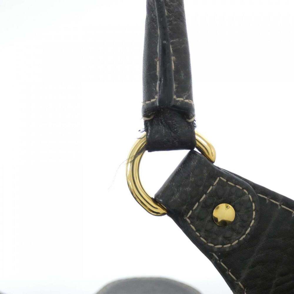 GUCCI Gray Horsebit Shoulder Bag - Picture 7 of 10